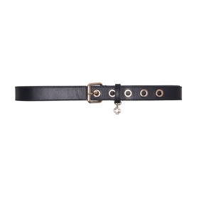 Miss M Buckle Clover Leather Belt