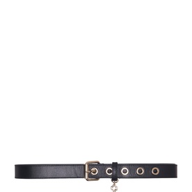 Miss M Buckle Clover Leather Belt