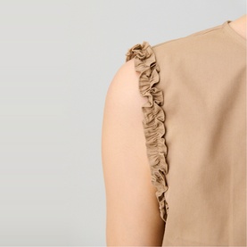 Ruffled Cropped Top
