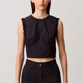 Ruffle Crop Top