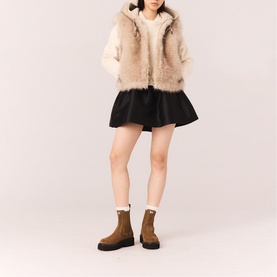 Faux Fur Short Gilet
