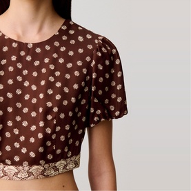 Floral Crop Top