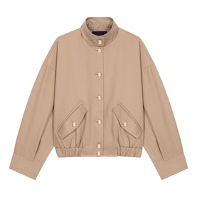 Flap Pocket Bomber Jacket