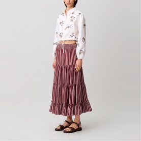 Floral Cropped Shirt