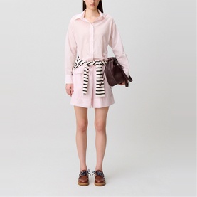 Striped Ruffle Shirt