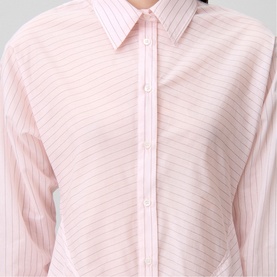 Striped Ruffle Shirt