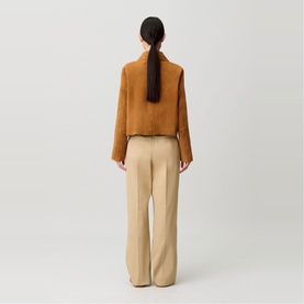Suede Patch Pocket Jacket
