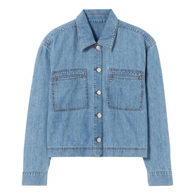 Patch Pocket Denim Jacket