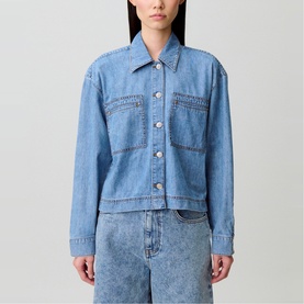 Patch Pocket Denim Jacket