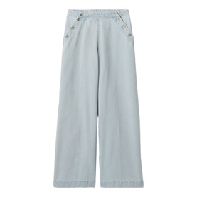 Sailor Style Wide Leg Jeans