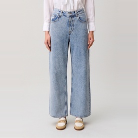 Denim Wide Leg Jeans