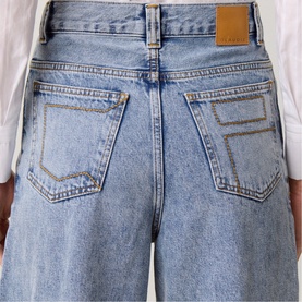 Denim Wide Leg Jeans