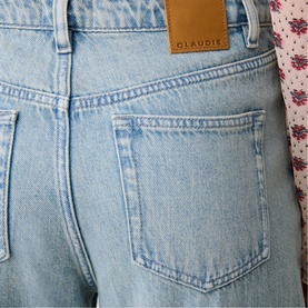 High-Rise Denim Flared Jeans