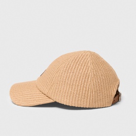 Ecap  Raffia Effect Baseball Cap