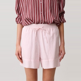 Striped Drawstring Shorts