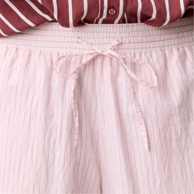 Striped Drawstring Shorts