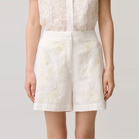 Embroidered Logo Shorts