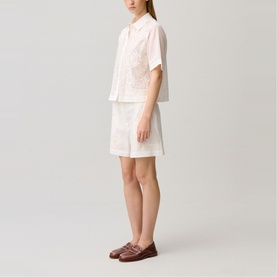 Embroidered Logo Shorts