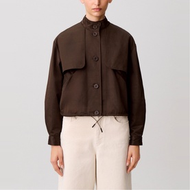 Cropped Bomber Jacket