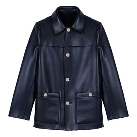 Reversible Faux Shearling Coat