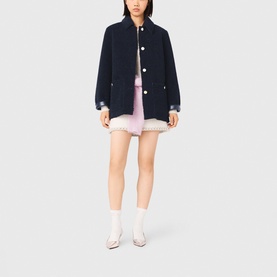 Reversible Faux Shearling Coat