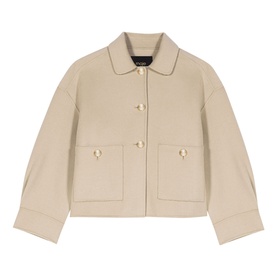 Pleated Back Jacket