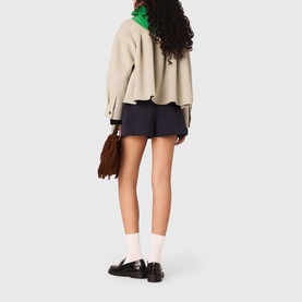 Pleated Back Jacket