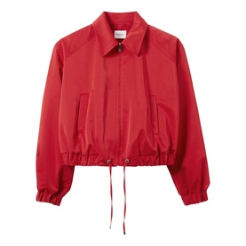 Drawstring Blouson Jacket