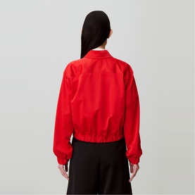 Drawstring Blouson Jacket