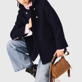Short Double-Breasted Coat