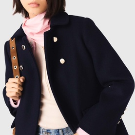 Short Double-Breasted Coat