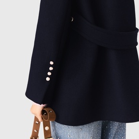 Short Double-Breasted Coat