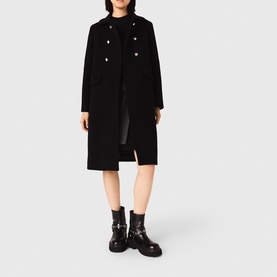 Long Double-Breasted Coat