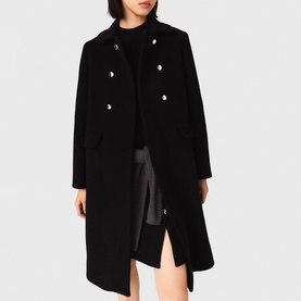 Long Double-Breasted Coat