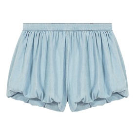 Gathered Balloon Shorts