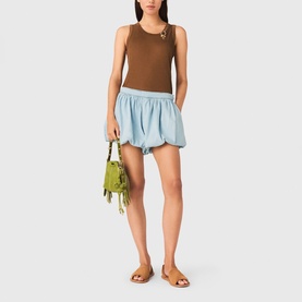 Gathered Balloon Shorts