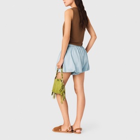 Gathered Balloon Shorts