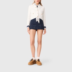 Check Asymmetric Skort