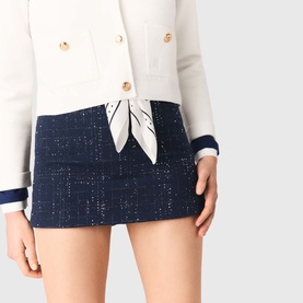 Check Asymmetric Skort
