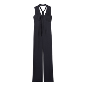 Tie Neck Jumpsuit