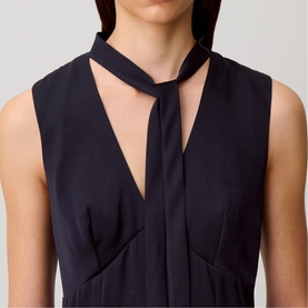 Tie Neck Jumpsuit