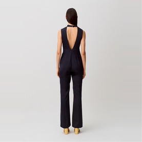 Tie Neck Jumpsuit