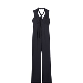 Tie Neck Jumpsuit