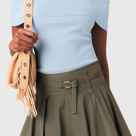 Jeji Belted Skirt
