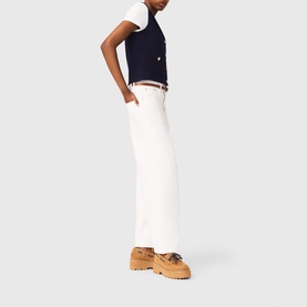 Knitted Polo Cardigan