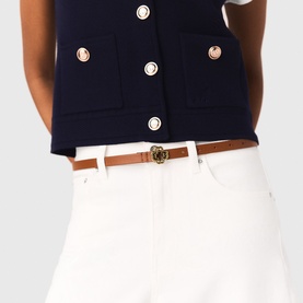 Knitted Polo Cardigan