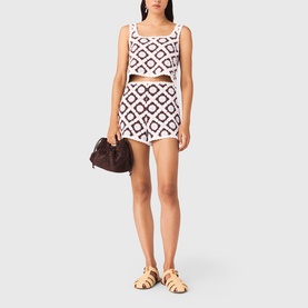 Floral Crochet Tank Top