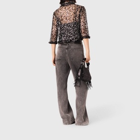 Embellished Cropped Shirts