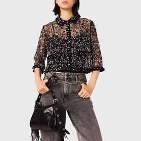 Embellished Cropped Shirts