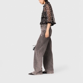 Embellished Cropped Shirts